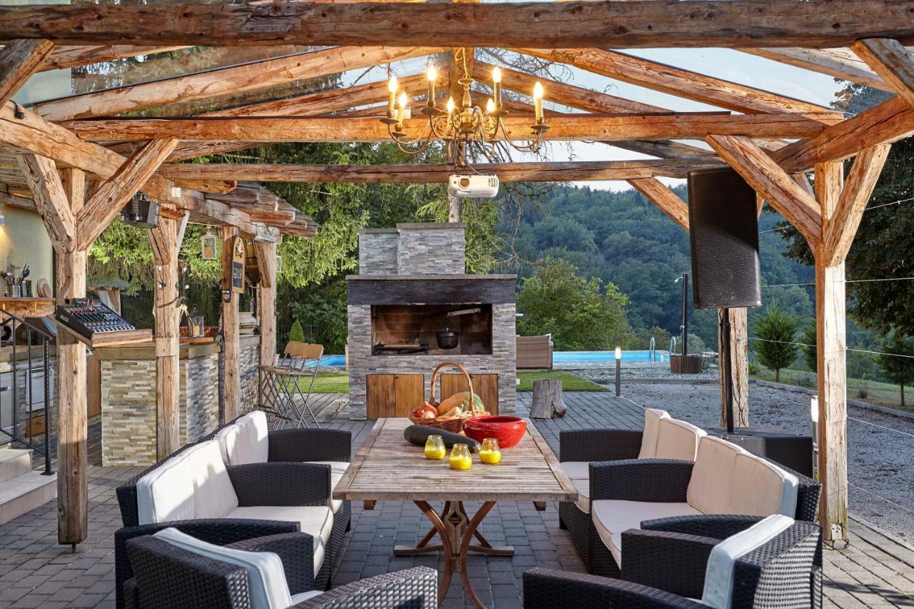 Karavla Private Villa Шентили Екстериор снимка